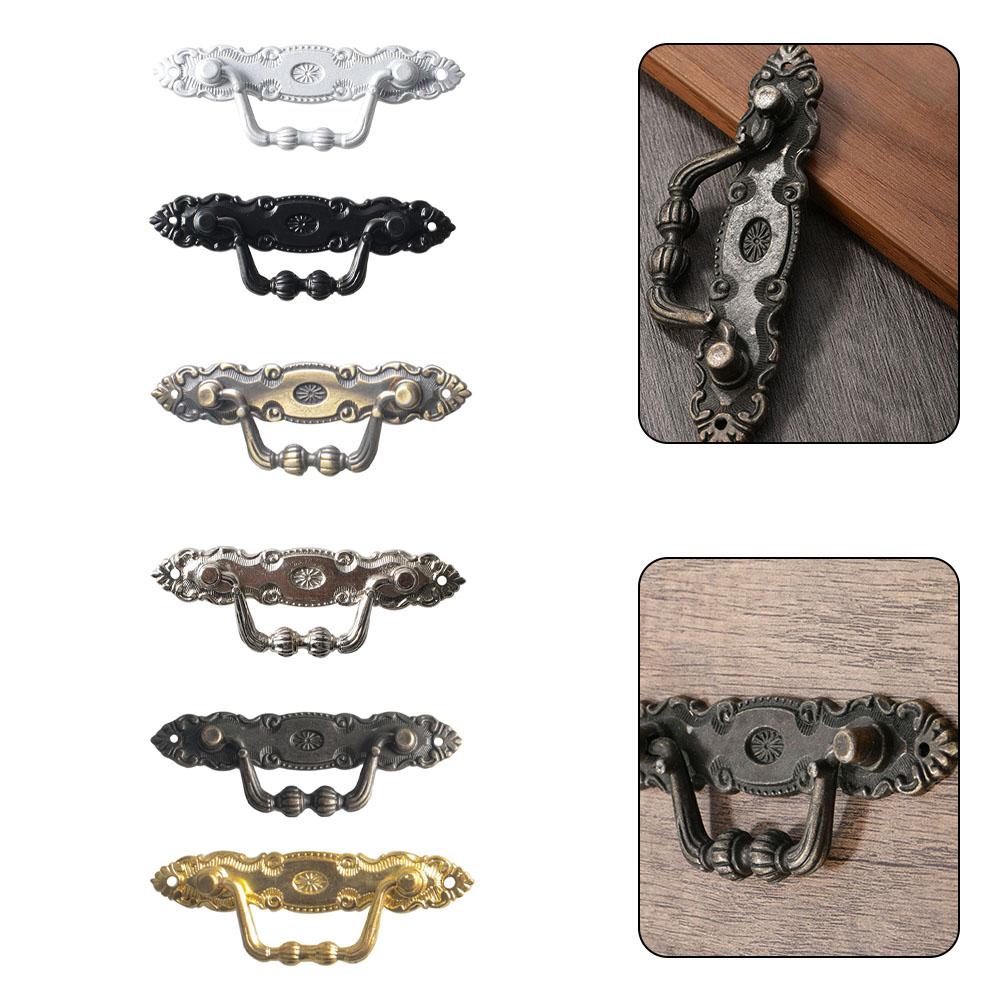 Antique Furniture Handle Drawer Handle European Wardrobe Cabinet Door Small Handle Handware Kitchen Cupboard Pull Handles