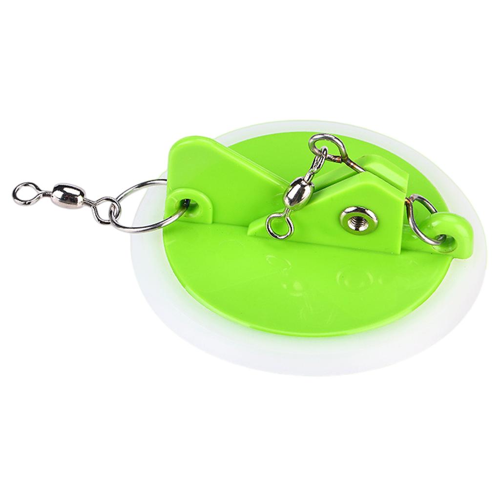 Luminous Trolling Diver Disc Connector with White Bottom Adjustable Stable for Fishing Angling Bass Mandarin Various Fishes