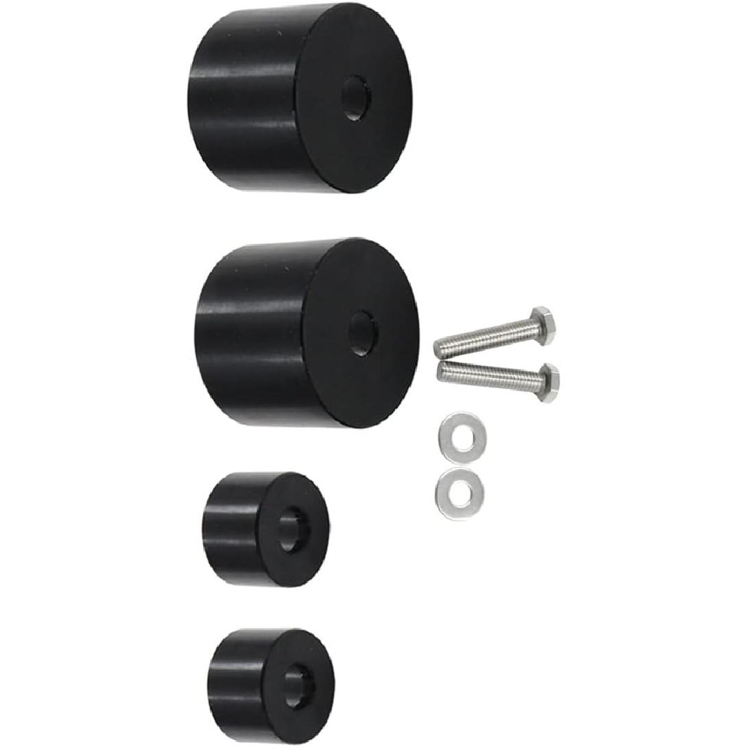A Pillar Grab Handle Repair Replacement, BlackA Pillar Grab Handle Repair Bushing Kit, Compatible with Dodge Ram 1500 2500 3500 2002-2009