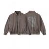 ERD Street Style Embroidered Corduroy Jacket Teen Boys Loose Fit Casual Outerwear 25FW