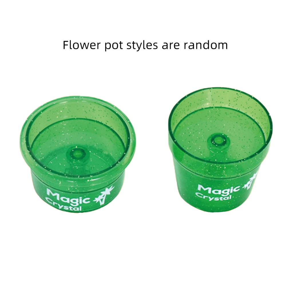 Science Experiment Crystal Planting Diy Creative Flower Shaped Crystal Tree Fun Parent-Child Experiment Set