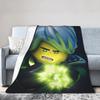 N-ninjagos Blanket Warm Soft Fluffy Plush Throw Blanket For Child Couch Chair Flannel Bedspread Bed Cover