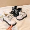Autumn 2025 Soft Sole Slip-on Loafers for Baby Girls - Casual Princess Flat Shoes