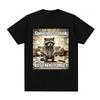 New Sometimes I Think But Then I Forget Raccoon Meme TShirt Cotton Comfort Funny Cartoon Animal Unisex ONeck Short Sleeve Tee