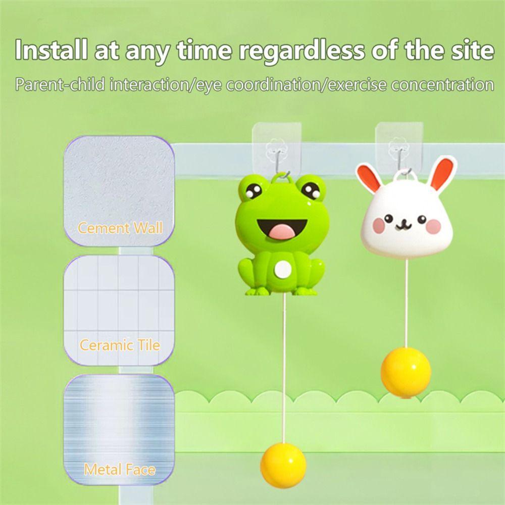 Rabbit Table Tennis Trainer for Kids  Self Workout Set Training Device