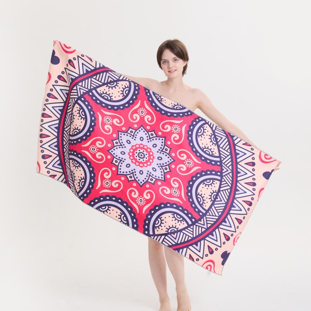 Microfiber Towel Quick Dry Towel Travel Towel Sports Towel Beach Towel Sandproof Soft Light Towel For Swim, Yoga, Gym