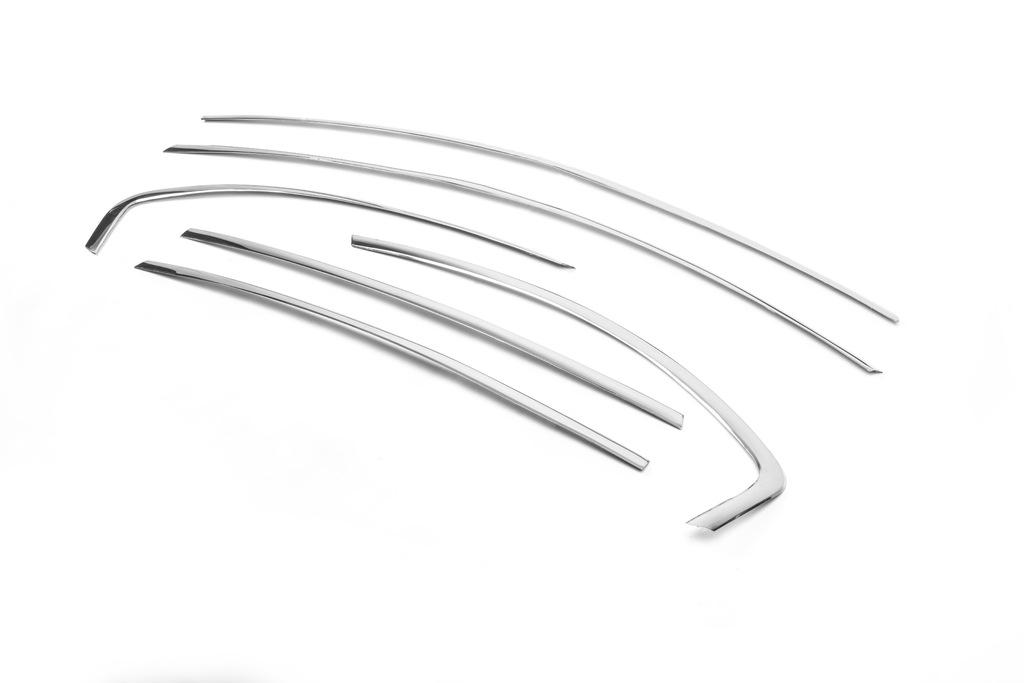 Upper Window Trim (6 Pcs, Stainless Steel) for Chevrolet Captiva 2006-2019