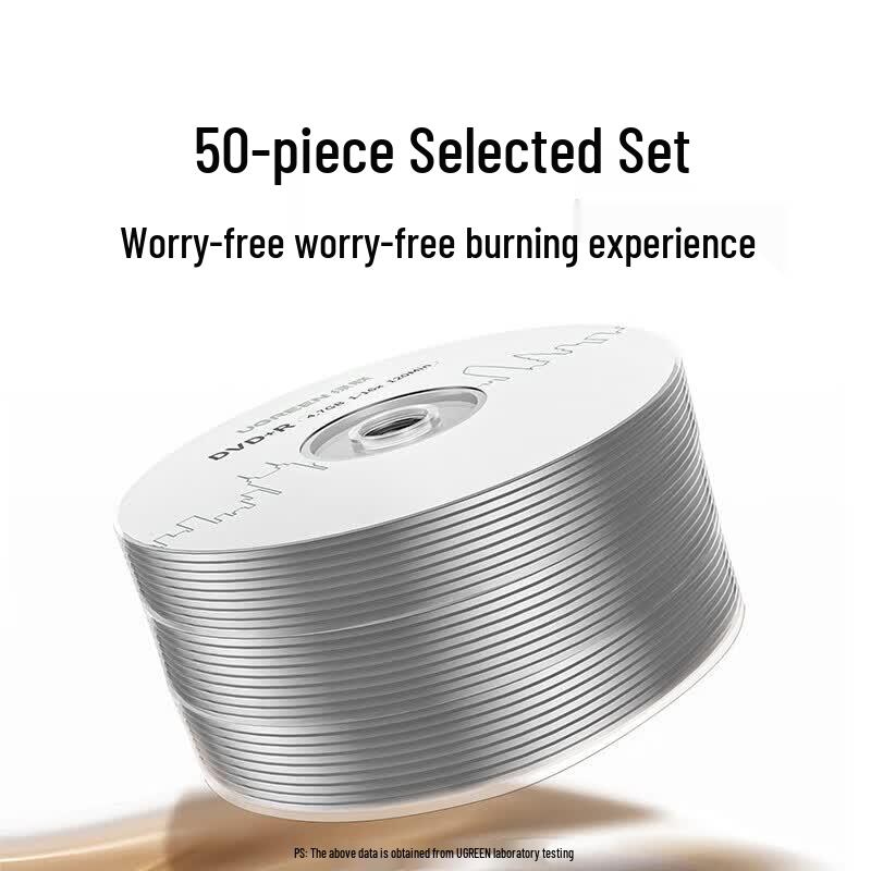 Ugreen DVD+R Blank Discs 50-Pack