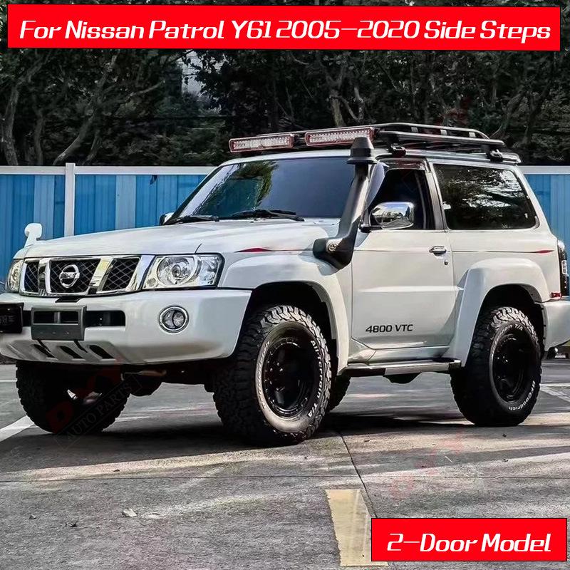 Compatible Pedals for Patrol Y61 (2005-2020), 2-door/4-door, Aluminum Alloy