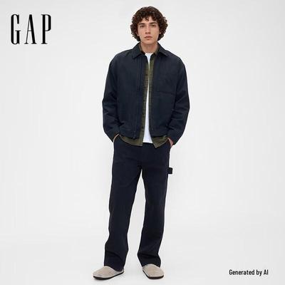 Men's Loose Straight Woven Cargo Casual Pants 793957
