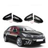 Car  Rearview Side Mirror Cover Fit For  Toyota Camry Corolla Avensis Auris 2014-2018 Wing Cap Rear View Case Trim Carbon Fiber