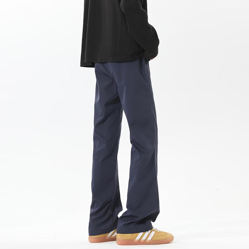 Herren lässige Hose im amerikanischen Stil, schräg geschnitten, gerade geschnitten