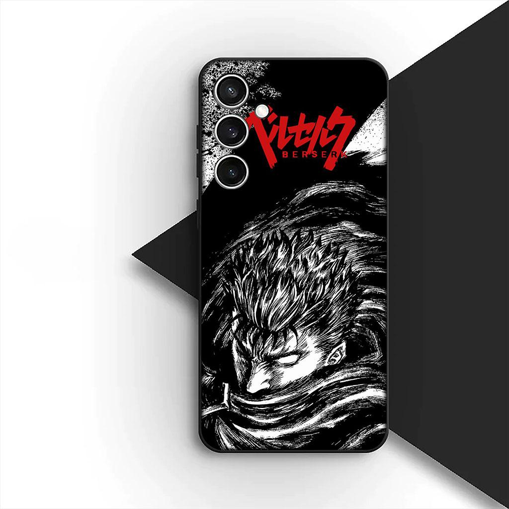 Berserk Cartoon Guts Phone Cover Soft Case for OPPO A18 A16 A80 A40 A17 A15 A38 A78 A79 A54 A57 A58 A60 4G 5G Casing