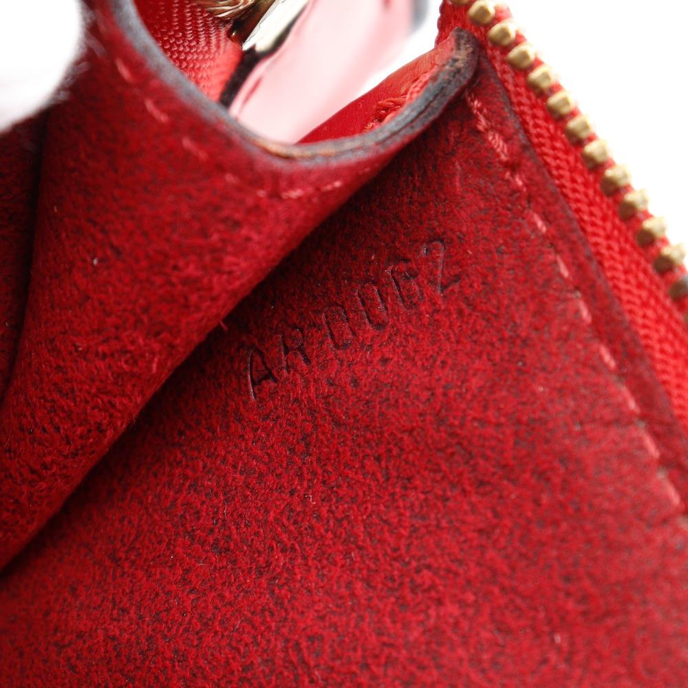 LOUIS VUITTON Pochette Accessoires Pouch M52947 Accessory pouch Castilian red Red Epi Leather Women Used