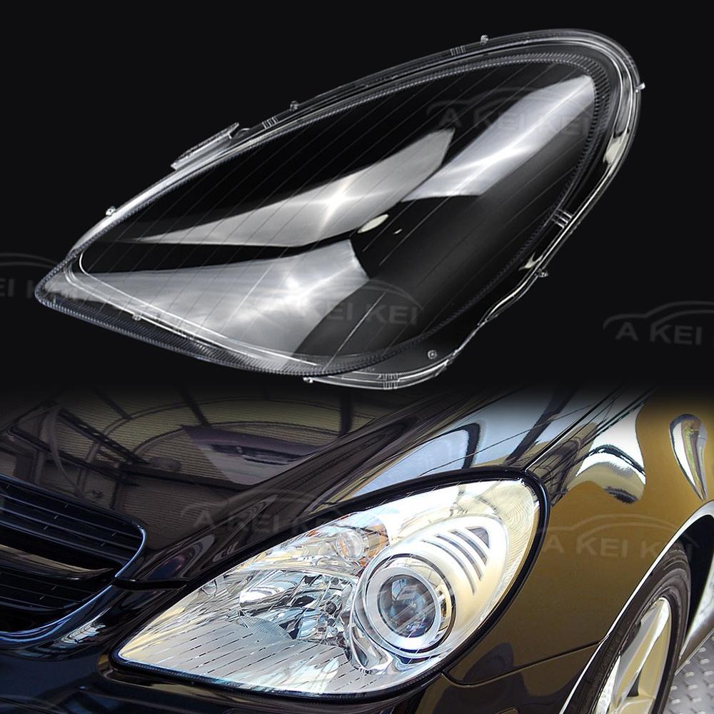 For Mercedes-Benz SLK-Class W171 R171 SLK280 300 350 2004~2010 Car Headlight Shell Headlight Cover Headlamp Shell Plexiglass