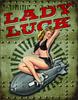 Desperate Enterprises Legends  Lady Luck Tin Sign USA Groãÿ New 40x31 Cm S2174