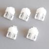 50Pcs White Nylon Car Body Side Molding Clips Retainers Fit for Honda Civic CR-V Pilot Odyssey Auveco A20783 75305S0A003