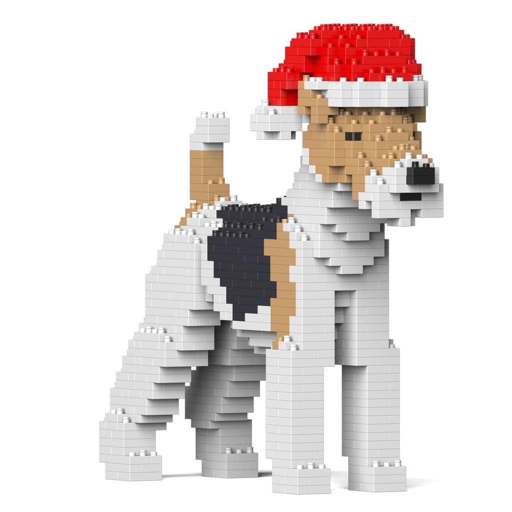 JEKCA Jekkablock Wire Fox Terrier 01S ST17PT33 (Christmas Ver.)