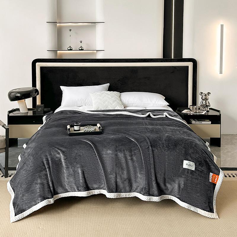 Χειμερινή Πάπλωμα από Γάλακτος Φλις Πάπλωμα Φανέλας Πάπλωμα Κλιματισμού Πάπλωμα Δώρου Μικρή Κουβέρτα για Διάλειμμα Γεύματος