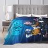 2025 Hit Me Hard And Soft Warm Soft Blanket Singer E-eilishes Tour Picnic Plush Throw Blanket Bed Flannel Bedspread Sofa Bed