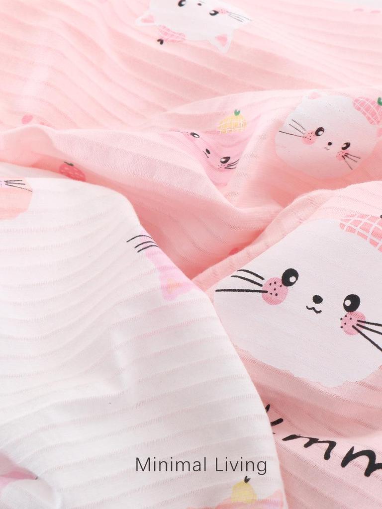 Girls' Breathable Summer Nightgown - Air Conditioning Suit for Kids