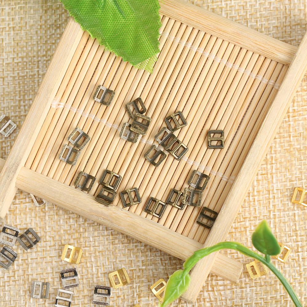 20Pcs Mini Tri Glide Buckle Belt Buckles For 1/6 Dolls Waistband Bags Shoes Pants Overalls Adjustable Buttons Sewing Accessorie