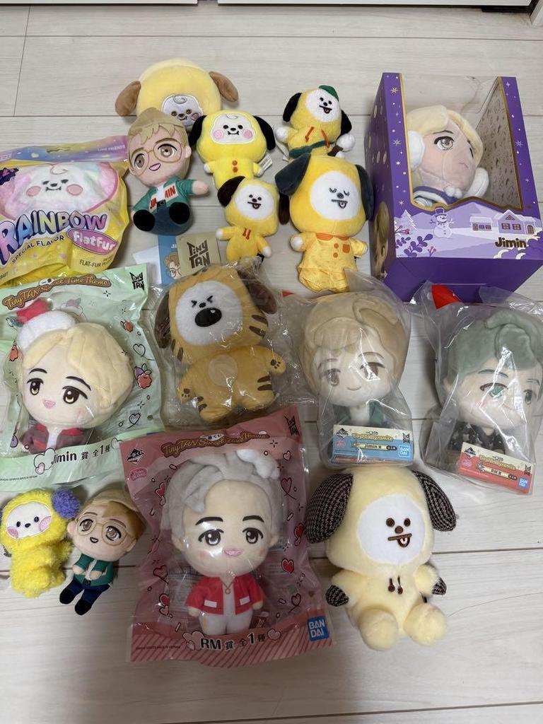 [USED] BTS Plush Toy Jimin Chimmy RM BT21 Jimin Chimmy