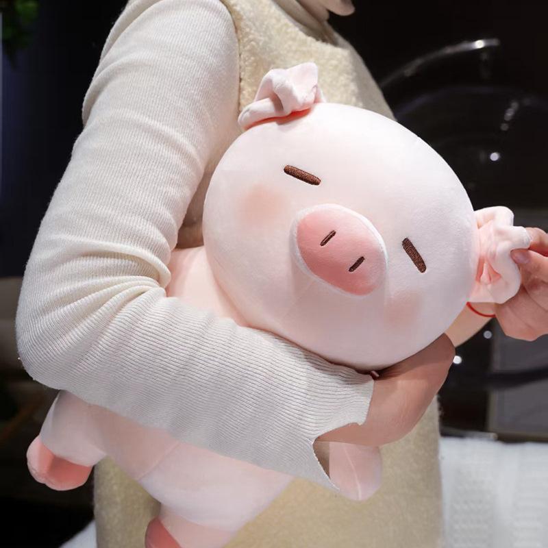 Cute Cape Pig Plush Toy Soft Stuffed Animal Doll For Kids Sleeping Companion And Girls Backpack Keychain Pendant