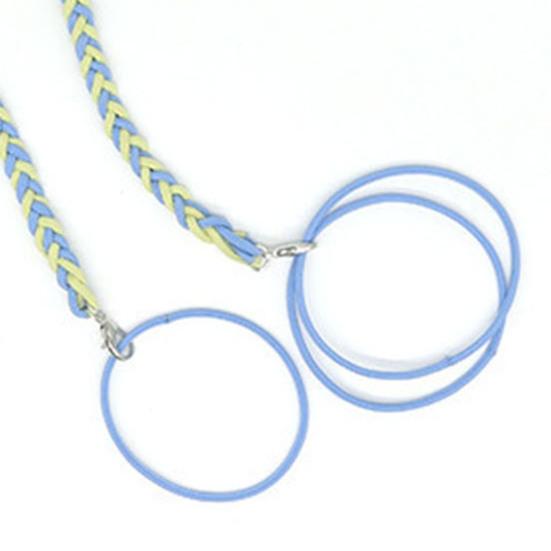 4Pcs Hair Rope Women Extra-Length Spiral Hair Band Long Sports Headband Tearable Elastic Hair Straps Ponytail Holder