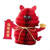 Horse Honeycomb Centerpiece Chinese Year Decoration Multifunctional Desktop Ornament for