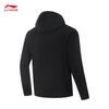 Li-Ning Men's Fleece Lined Hooded Cardigan Sweatshirt