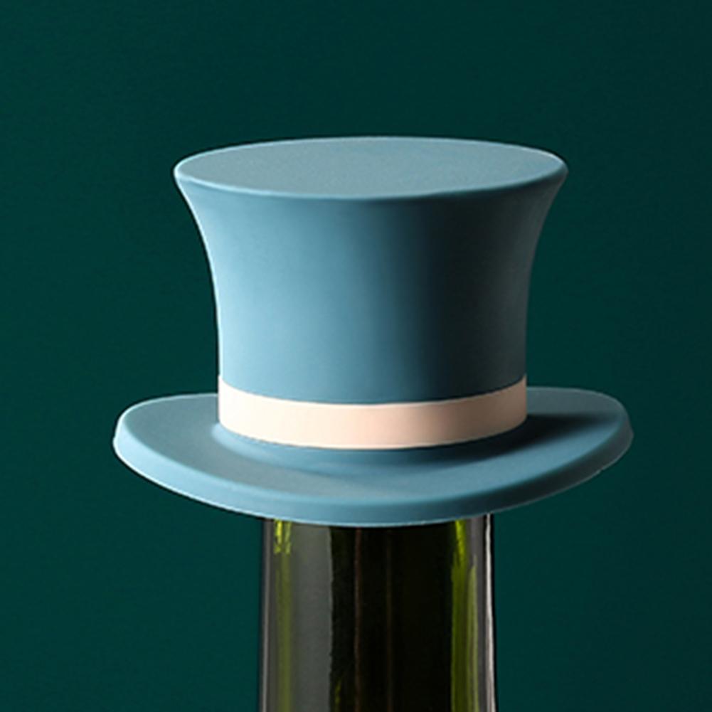 Magic Hat Silicone Topper Red Wine Stoppers Beer Lid Champagne Sealer Plug