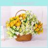 Lifelike Daisy Floral Bouquet For Wedding Photography Home Styling Event Decor