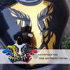Motorcycle Tankpad Sticker Fishbone 3D Tank Pad Stickers Oil Gas Protector Cover Decoration Flame Motorcycle Accessories