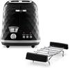 Toaster De'Longhi Brillante CTJ 2103.BK schwarz