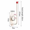 Napkin Dispenser Reusable Tissue Holder Punch Free Adhesive Wall Hook Traceless Hanging Type Tissue Rack Wall Mount