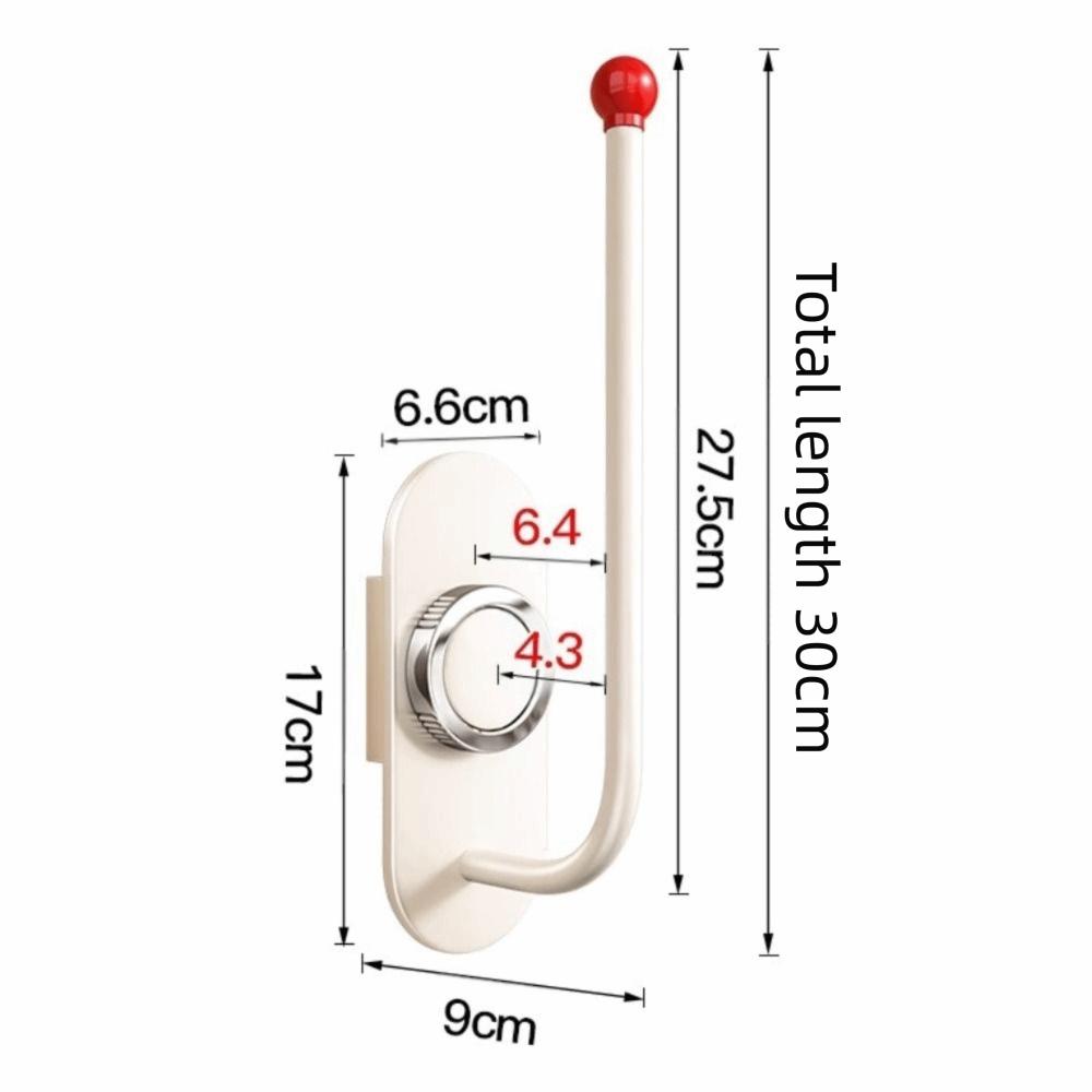 Napkin Dispenser Reusable Tissue Holder Punch Free Adhesive Wall Hook Traceless Hanging Type Tissue Rack Wall Mount