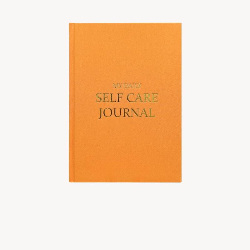 Custom A5 Hardcover Self-Care Journal Personal Reflection Daily Planner Notebook Stationery Use with Fabric Cover