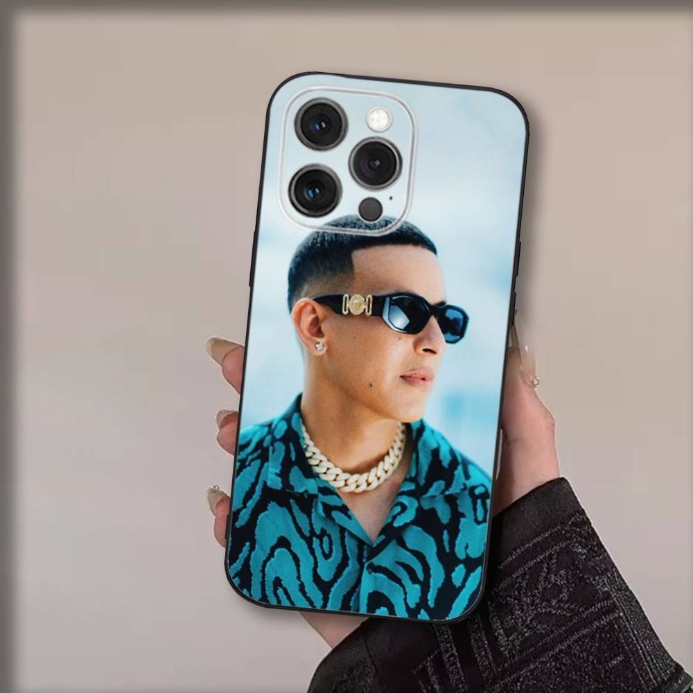 

Singer D-Daddy Yankees Phone Case For iPhone 17,16,15,14,13,12,11,Pro,Max,Plus,Air,X,XS,XR,SE,8,7,Mini,Soft Black Funda iPhone17promax