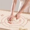Large non-slip silicone kneading mat thickened for rolling dough baking cooking pastry kitchen tool