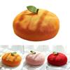 Red Apple Painter Hat Orange Shaped Knit Beret Japanese style Fruit Beret  Autumn and Winter Warmth