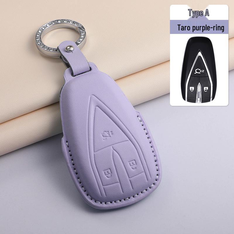 Changan CS75 Plus, CS55 Plus, Yidong, Oshan X5, Z6 Third-Gen Key Case - Black