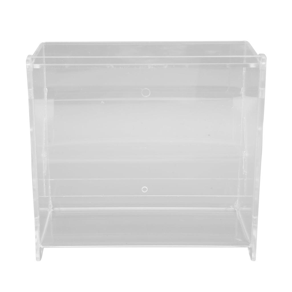 Rutin Hühnerfutterautomat Automatisch Transparentes Acryl Vogelkäfig Futterspender für Kleintier Fütterungszubehör