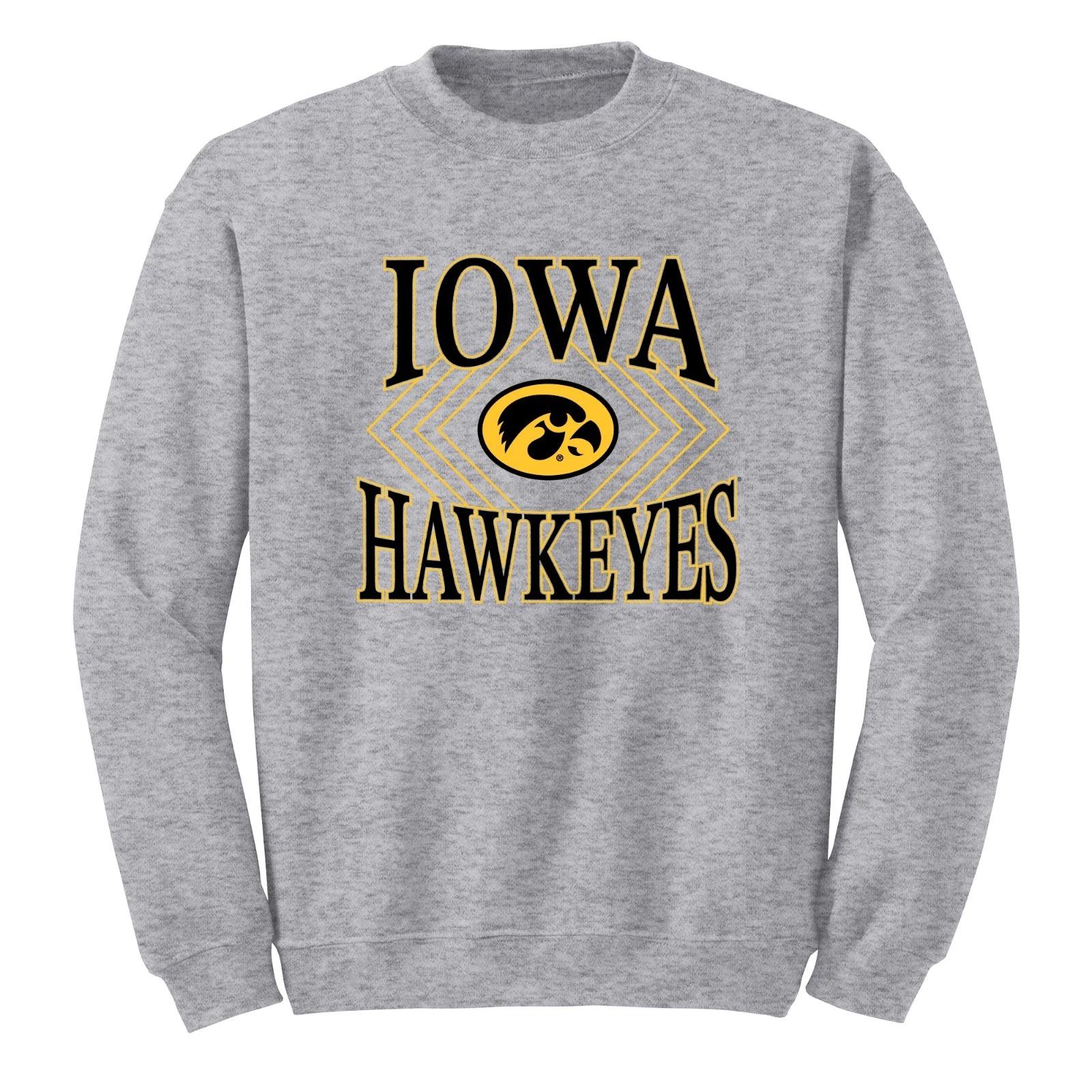 Iowa Diamond Victory JA BTB Fleece Crewneck - Oxford S