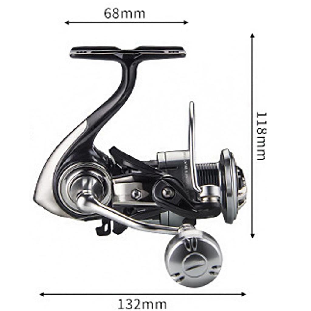 Spinning line saltwater freshwater deep groove aluminum various sizes reel, wheel, fishing, fishing, long-distance casting, bobbin, 2000-7000