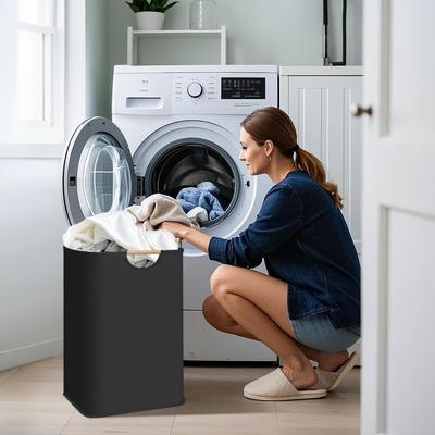 Portable Large Capacity Laundry Basket Linen With Handle Dirty Clothes Storage Basket Foldable Dirty Clothes Basket Home