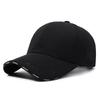 Embroidery M Letter Baseball Hat Outdoor Adjustable Sun Breathable Protection