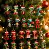 Holiday Hanging Ornaments Dragon Advent Calendars 2026, 24 Days Christmas Countdown Calendar with Surprise Gifts for Kids 2D Acrylic Ornaments,