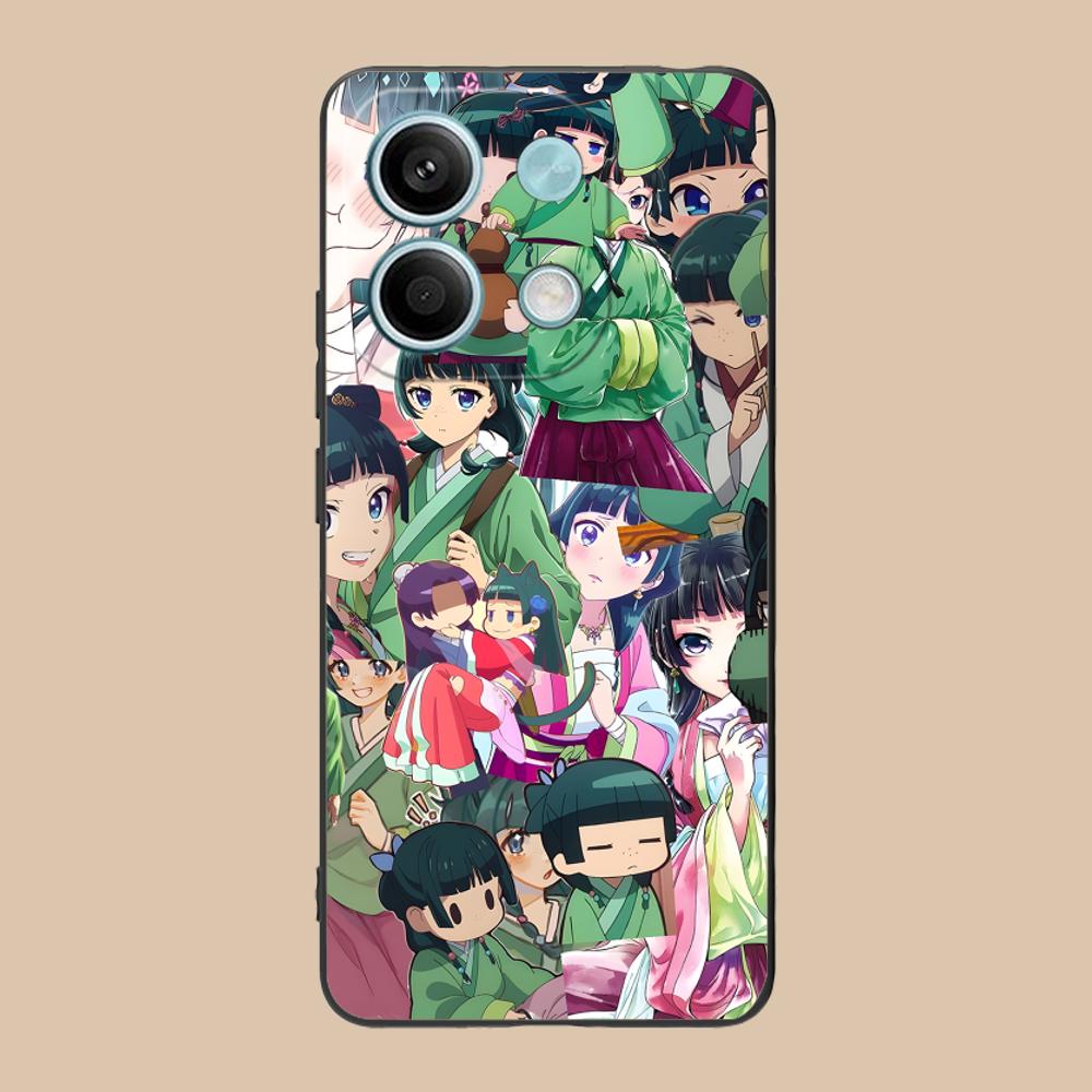 Apothecary Diaries Maomao Phone Case for Xiaomi 15 14 13 12 Mi 11 T Ultra Lite Pro S X 5G Colour Printing Pretty Luxury Cover