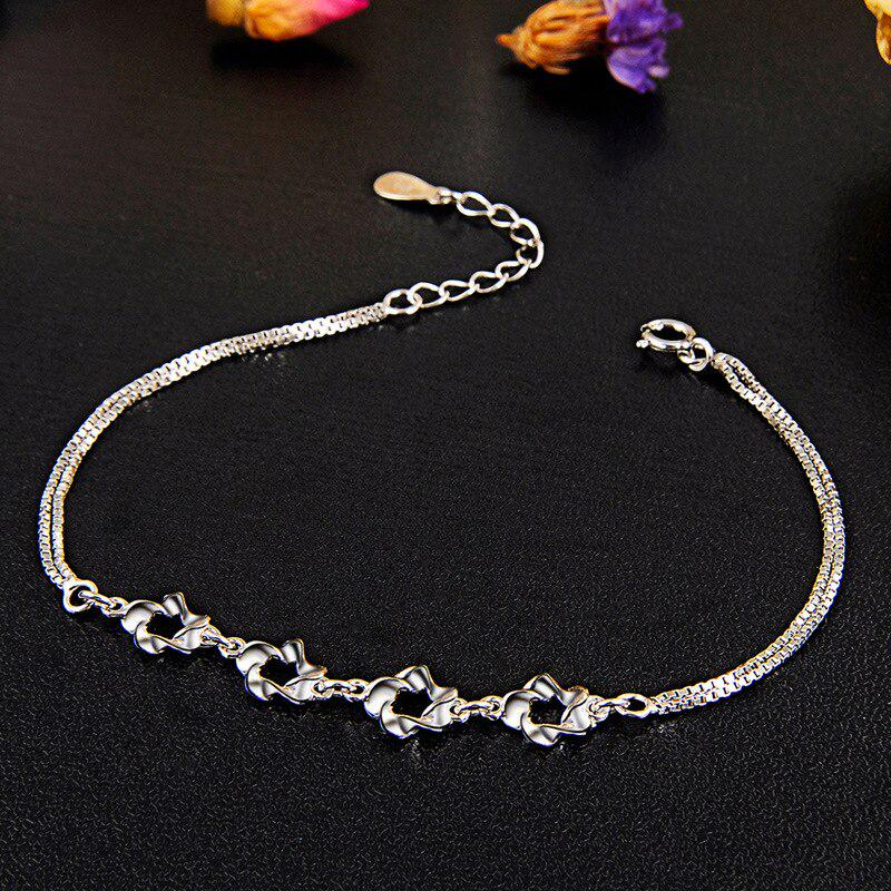 

Tancision модный браслет из стерлингового серебра 925 пробы, ювелирные изделия, браслеты-цепочки, браслеты на руку для женщин и девочек, подарки для свадебной вечеринки